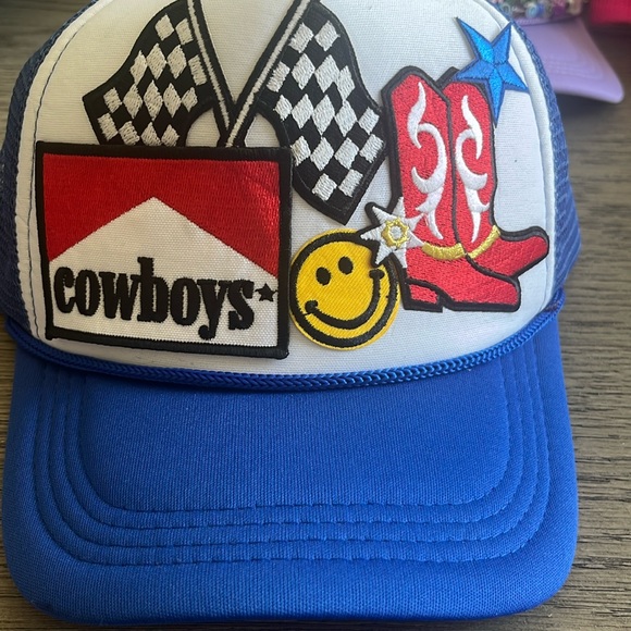 Cowboys Blue Trucker Hat - Picture 2 of 4